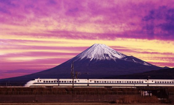 shinkansen-bullet-train-and-mount-fuji-japan