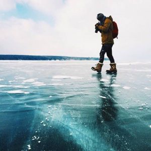 walking on thin ice
